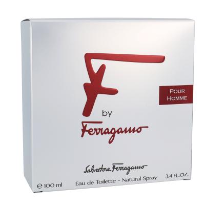 Ferragamo F by Ferragamo Eau de Toilette за мъже 100 ml увредена кутия