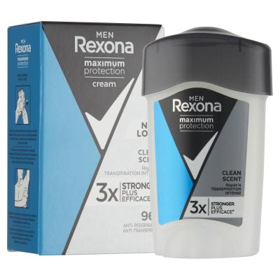 Rexona Men Maximum Protection Clean Scent Антиперспирант за мъже 45 ml