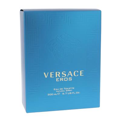 Versace Eros Eau de Toilette за мъже 200 ml увредена кутия