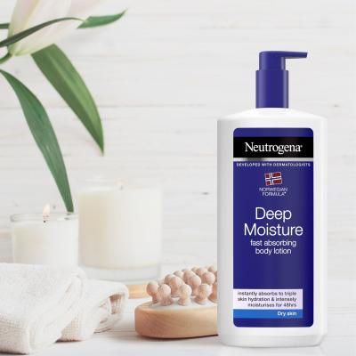 Neutrogena Norwegian Formula Deep Moisture Dry Skin Лосион за тяло 400 ml