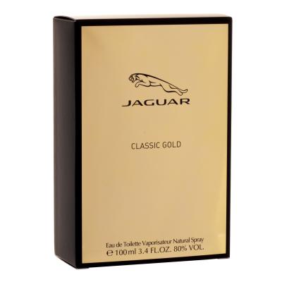 Jaguar Classic Gold Eau de Toilette за мъже 100 ml увредена кутия