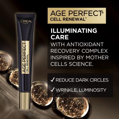 L&#039;Oréal Paris Age Perfect Cell Renew Illuminating Eye Cream Околоочен крем за жени 15 ml