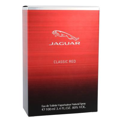 Jaguar Classic Red Eau de Toilette за мъже 100 ml увредена кутия