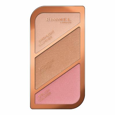 Rimmel London Kate Контурираща палитра за жени 18,5 g Нюанс 001 Golden Sands