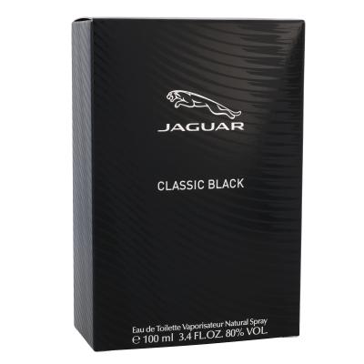 Jaguar Classic Black Eau de Toilette за мъже 100 ml увредена кутия