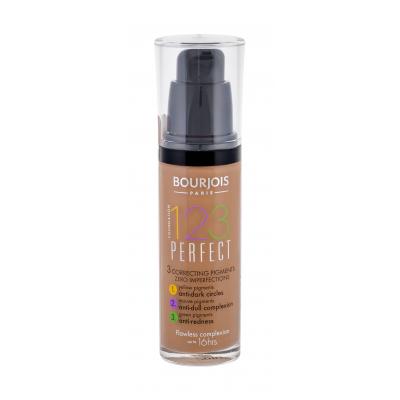 BOURJOIS Paris 123 Perfect Фон дьо тен за жени 30 ml Нюанс 58 Dark Bronze