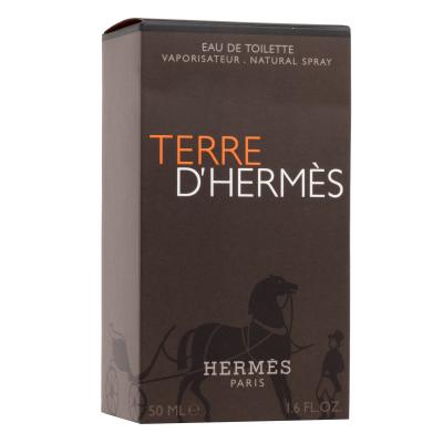 Hermes Terre d´Hermès Eau de Toilette за мъже 50 ml увредена кутия