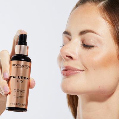 Makeup Revolution London Hyaluronic Fix Фиксатор за грим за жени 100 ml