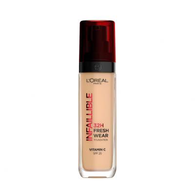 L'Oréal Paris Infaillible 32H Fresh Wear SPF25 Фон дьо тен за жени 30 ml Нюанс 220 Neutral Undertone