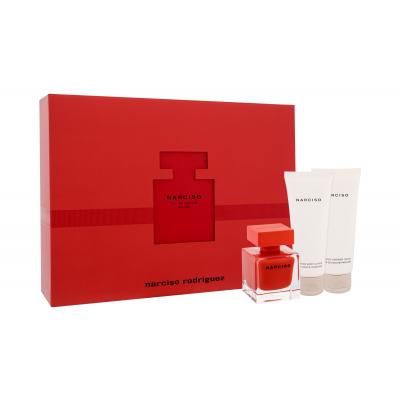 Narciso Rodriguez Narciso Rouge Подаръчен комплект EDP 50 ml + душ крем 75 ml + лосион за тяло 75 ml