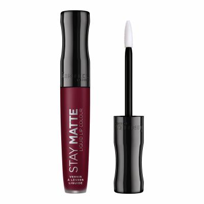 Rimmel London Stay Matte Червило за жени 5,5 ml Нюанс 810 Plum This Show