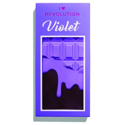 I Heart Revolution Chocolate Eyeshadow Palette Сенки за очи за жени 20,2 g Нюанс Violet