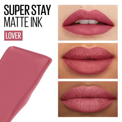 Maybelline Superstay Matte Ink Liquid Червило за жени 5 ml Нюанс 15 Lover