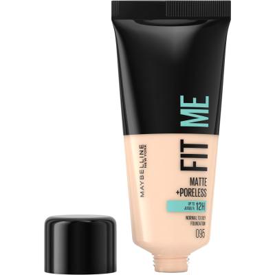 Maybelline Fit Me! Matte + Poreless Фон дьо тен за жени 30 ml Нюанс 95 Fair Porcelain