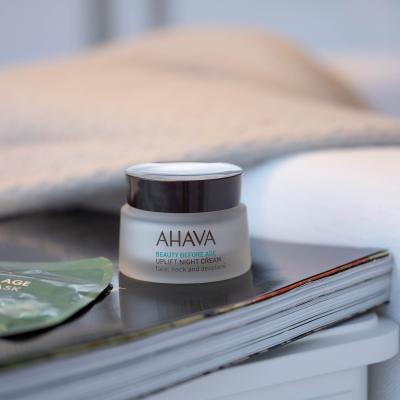 AHAVA Beauty Before Age Uplift Нощен крем за лице за жени 50 ml