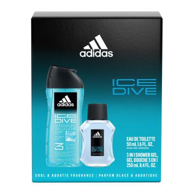 Adidas Ice Dive Подаръчен комплект EDT 50 ml + душ гел 250 ml