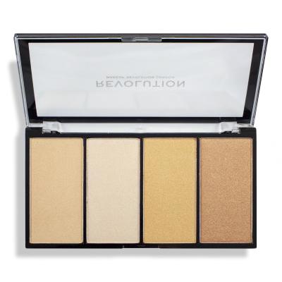 Makeup Revolution London Re-loaded Palette Хайлайтър за жени 20 g Нюанс Lustre Lights Warm