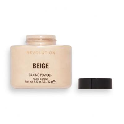 Makeup Revolution London Baking Powder Пудра за жени 32 g Нюанс Beige