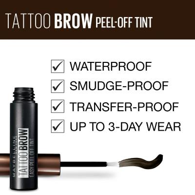 Maybelline Tattoo Brow Боя за вежди за жени 4,6 g Нюанс Medium Brown