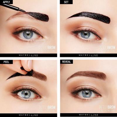 Maybelline Tattoo Brow Боя за вежди за жени 4,6 g Нюанс Light Brown