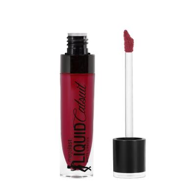 Wet n Wild Liquid Catsuit Matte Червило за жени 5,7 g Нюанс E930B Missy and Fierce