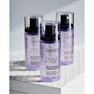 Catrice Prime And Fine Multitalent Fixing Spray Фиксатор за грим за жени 50 ml