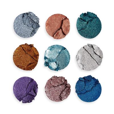 Makeup Revolution London Pressed Glitter Сенки за очи за жени 13,5 g Нюанс Illusion