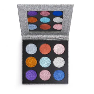 Makeup Revolution London Pressed Glitter Сенки за очи за жени 13,5 g Нюанс Illusion