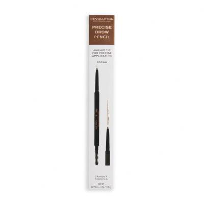 Makeup Revolution London Precise Brow Pencil Молив за вежди за жени 0,05 g Нюанс Light Brown