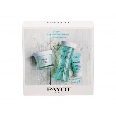 PAYOT Hydra 24+ Crème Glacée Подаръчен комплект дневен крем за лице 50 ml + хидратираща изглаждаща емулсия 125 ml + маска за лице 15 ml