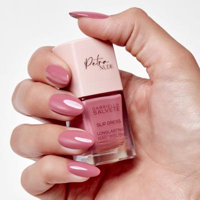 Gabriella Salvete Petra Nude Longlasting Nail Polish Лак за нокти за жени 11 ml Нюанс Slip Dress