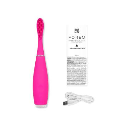 Foreo ISSA™ Mini 2 Sensitive Silicone Sonic Ултразвукова четка за зъби 1 бр Нюанс Wild Strawberry