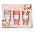 Baylis & Harding Royale Garden Luxury Hand Treats Подаръчен комплект крем за ръце Royal Garden Peach 50 ml + крем за ръце Royal Garden Peony 50 ml + крем за ръце Royal Garden Jasmine 50 ml увредена кутия