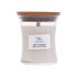 WoodWick Tonka & Almond Milk Ароматна свещ 85 g