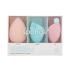 Real Techniques Poreless Perfection Kit Подаръчен комплект почистваща гъба Miracle Cleanse Sponge 1 бр + гъба за грим Miracle Airblend Sponge 1 бр + гъба за пудра Miracle Powder Sponge 1 бр