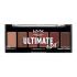 NYX Professional Makeup Ultimate Edit Сенки за очи за жени 7,2 g Нюанс 01 Warm Neutrals