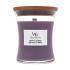 WoodWick Amethyst & Amber Ароматна свещ 275 g