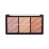 Revolution Pro Supreme Highlighter Palette Хайлайтър за жени 11,1 g Нюанс Metal