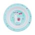 Canpol babies Exotic Animals Melamine Bowl With Suction Ring Turquoise Съдове за деца 270 ml