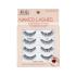 Ardell Naked Lashes 424 Изкуствени мигли за жени 4 бр Нюанс Black увредена кутия