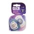 LOVI Night & Day Dynamic Soother Boy 3-6m Биберон за деца 2 бр