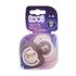 LOVI Night & Day Dynamic Soother Girl 3-6m Биберон за деца 2 бр