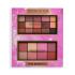 Makeup Revolution London Pink Moments Face & Eye Gift Set Подаръчен комплект палитра с ружове и хайлайтъри Blush Palette 16 g Lover + палитра сенки за очи Reloaded Eyeshadows Palette 16,5 g Romance