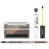 Catrice The Essential Brow Set Подаръчен комплект молив за вежди Eye Brow Stylist 1,6 g 020 Date With Ash-Ton + пудра за вежди Brow Powder Waterproof 4 g 010 Ash Blond + гел за вежди Super Glue Brow Styling Gel 4 ml 010 Ultra Hold