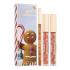 Makeup Revolution London Shrek Gingy Lip Kit Set Подаръчен комплект гланц за устни Gingy Lipgloss 3 ml + очна линия Gingy Lip Liner 1 g + червило Gingy Matte Liquid Lipstick 3 ml увредена кутия