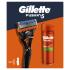 Gillette Fusion5 Подаръчен комплект самобръсначка Fusion5 1 бр + гел за бръснене Fusion Shave Gel Sensitive 200 ml