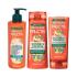 Пакет с отстъпка Шампоан Garnier Fructis Goodbye Damage Repairing Shampoo + Балсам за коса Garnier Fructis Goodbye Damage Repairing Conditioner + Серум за коса Garnier Fructis SOS Damage Eraser Keratin Filler 10-In-1 Leave-In