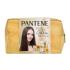 Pantene PRO-V Your Golden Me Time Kit Подаръчен комплект шампоан Intensive Repair 250 ml + балсам Intensive Repair 160 ml + масло за коса Keratin Protect Oil 100 ml + интензивна грижа за косата Serum Shots Intensive Repair 3x15 ml + козметична чанта