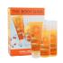 The Body Shop Vitamin C Подаръчен комплект грижа за лицето Skin Boost 30 ml + пилинг за лице Microdermabrasion 75 ml + лосион Energising Face Spritz 100 ml