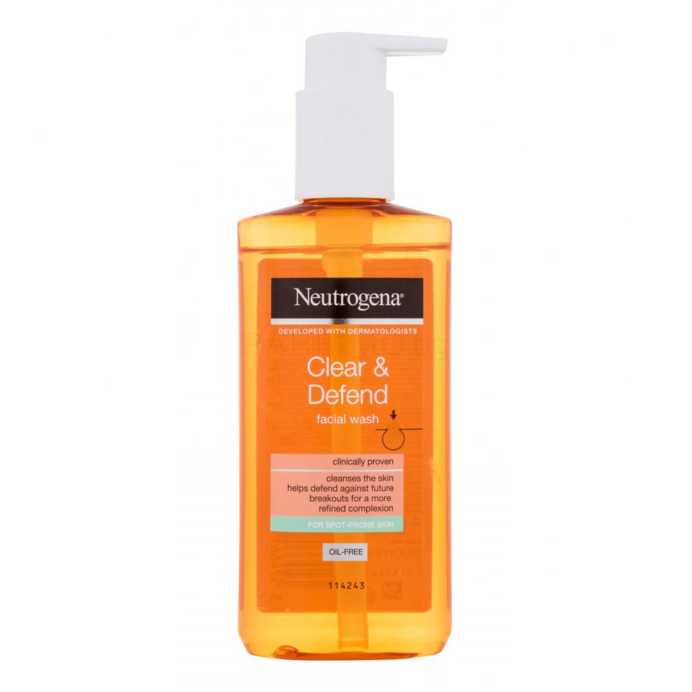 Neutrogena Clear Defend Facial Wash Ml Parfimo Bg